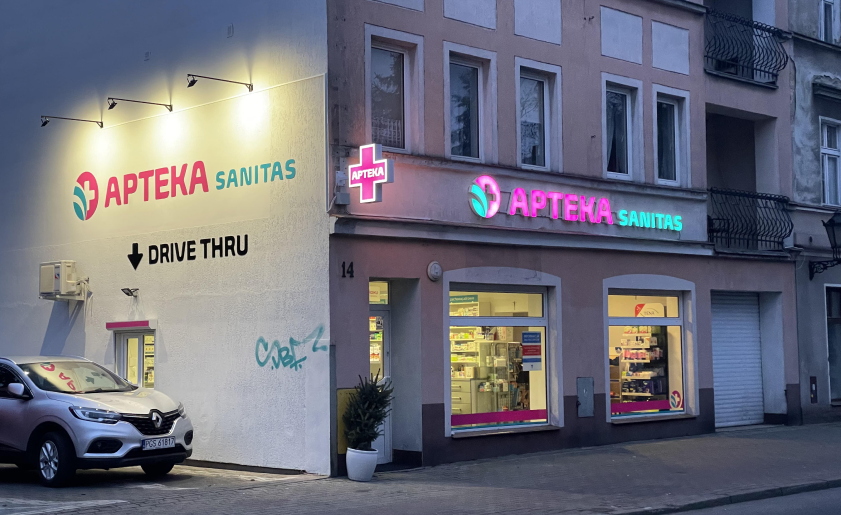 Realizacja litery świetlne
